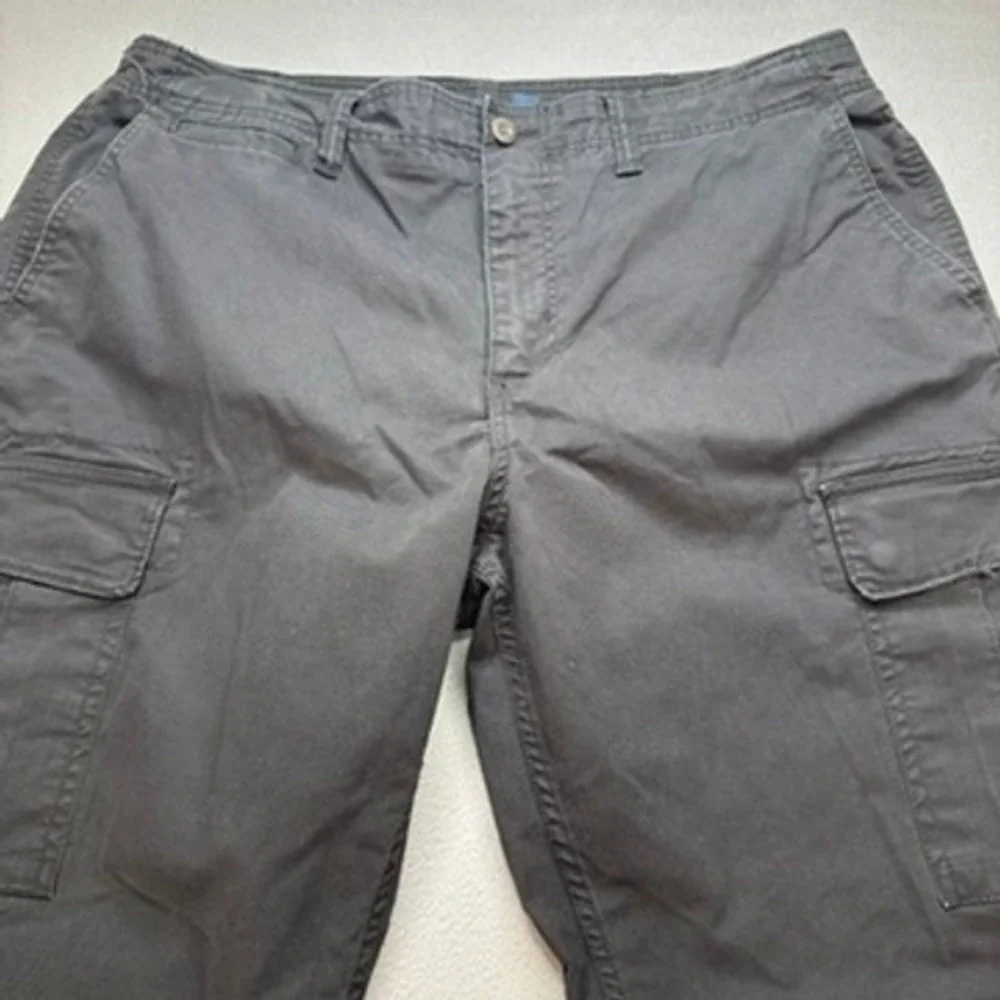 American Eagle Flex Cargo Pants Straight Fit 40x32 (FIT 39x30) Black Tactical